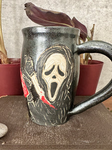 ghostface mug 18 oz